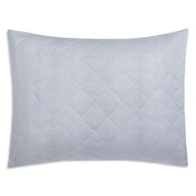 Matouk Jasper Quilted King Sham In Gray
