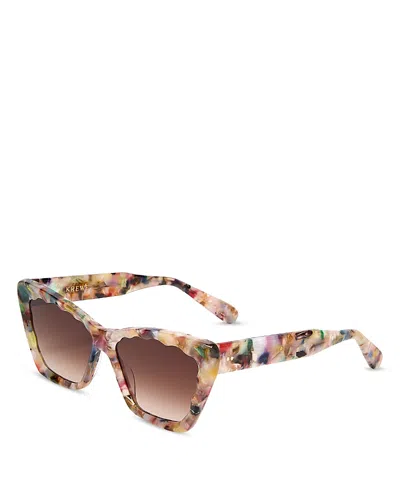 Krewe Brigitte Cat Eye Sunglasses, 56mm In Multi