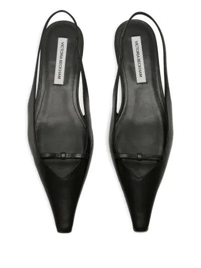 Victoria Beckham Sloan Slingback Pointed-toe Flats