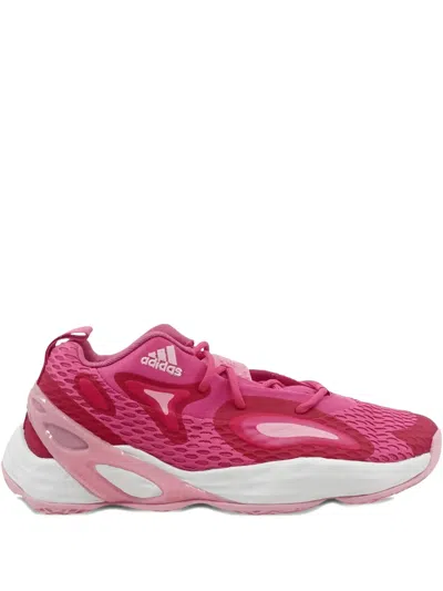 Adidas Originals Exhibit A "core Black/light Pink/white" Sneakers