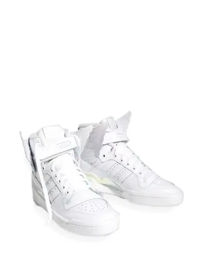Adidas Originals X Jeremy Scott Forum Hi Wings 4.0 "white Opal" Sneakers