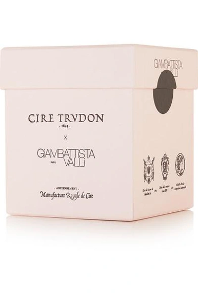 Shop Cire Trudon + Giambattista Valli Rose Poivrée Scented Candle, 270g In Colorless