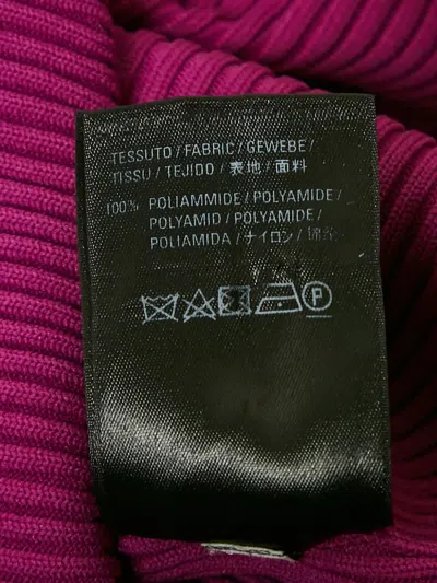 Pre-owned Balenciaga Rib-knit Logo Jumper In Pink