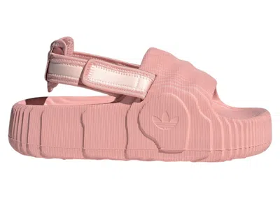 Pre-owned Adidas Originals Adilette 22 Xlg Slides (women's) Sneakers In Wonder Mauve/wonder Quartz