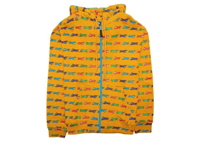 Pre-owned Ice Cream Men's  Grass Hoodie In Yellow