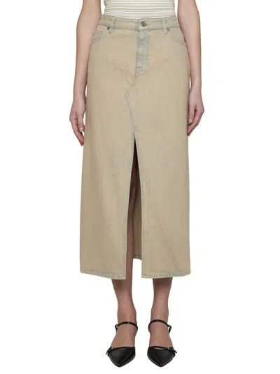 Filippa K Front-slit Midi Skirt