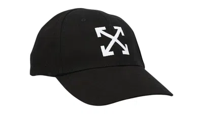 Pre-owned Off-white Men's Offwhite Arrow Cap In Black