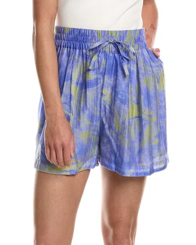 Allsaints Isla Inspiral Short In Blue