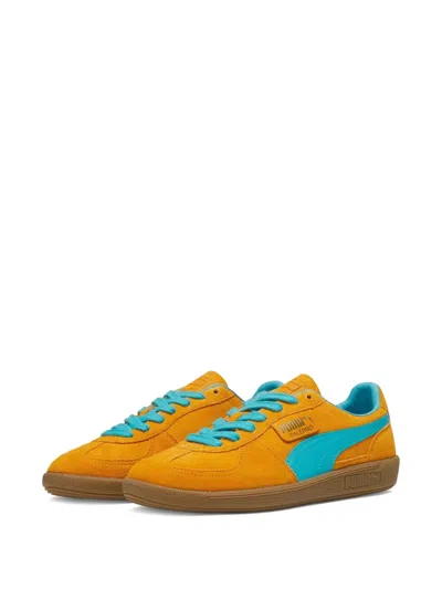 Puma Palermo "dark Cheddar Bright Aqua" Sneakers