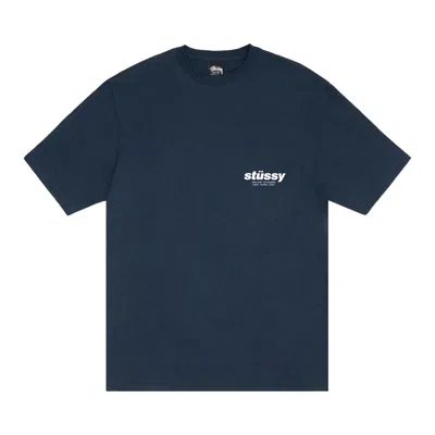 Pre-owned Stussy Rollers Tee 'navy' | Blue | Men's Size Xl