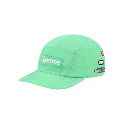 Pre-owned Supreme Trail Camp Cap 'mint' | Teal | Men's Size Onesize