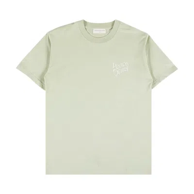 Pre-owned Museum Of Peace And Quiet Museum Of Peace & Quiet Wordmark T-shirt 'matcha' | Green | Men's Size S