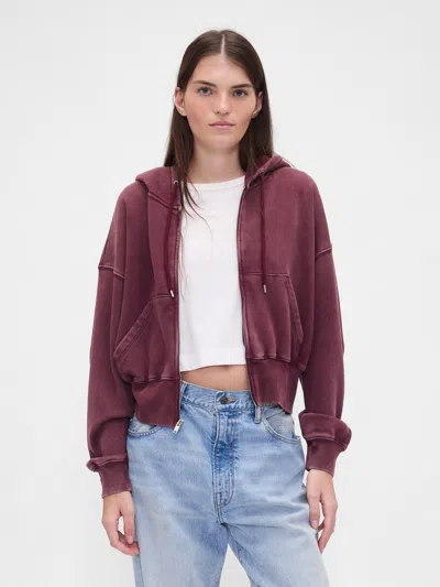Gap Vintagesoft Full-zip Wedge Hoodie
