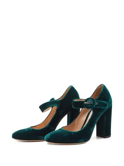 Pre-owned Gianvito Rossi Velvet Buckle Pumps