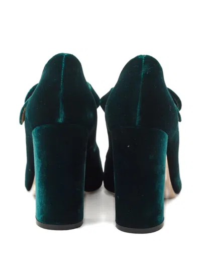 Pre-owned Gianvito Rossi Velvet Buckle Pumps