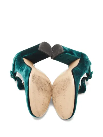 Pre-owned Gianvito Rossi Velvet Buckle Pumps