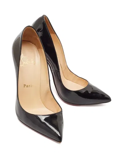 Pre-owned Christian Louboutin Patent Leather Point-toe Pumps