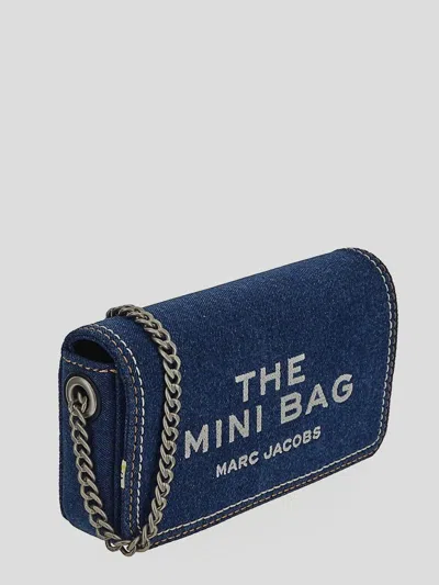 Marc Jacobs The Denim Chain Dark Wash Mini Cross-body Bag