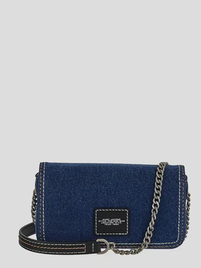 Marc Jacobs The Denim Chain Dark Wash Mini Cross-body Bag