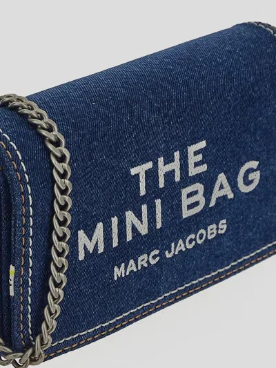 Marc Jacobs The Denim Chain Dark Wash Mini Cross-body Bag