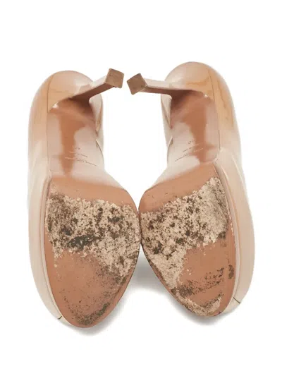 Pre-owned Saint Laurent Patent Leather Platform Pumps