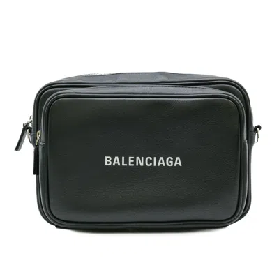 Pre-owned Balenciaga Black Leather Shoulder Bag Sling Bag ()