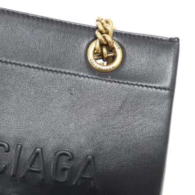 Pre-owned Balenciaga Black Leather Shoulder Bag ()