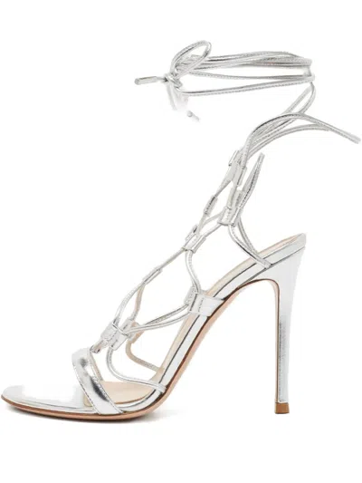 Pre-owned Gianvito Rossi 2024 Leather Lace Sandals