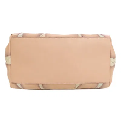 Pre-owned Bottega Veneta Pink Leather Tote Bag ()