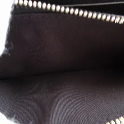 Pre-owned Burberry Navy Leather Long Wallet (bi-fold) ()