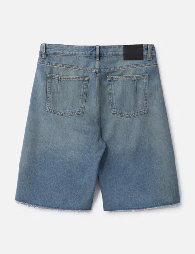 Won Hundred Kayce 80s Light Blue Shorts In Blue