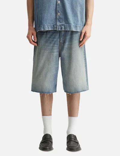 Won Hundred Kayce 80s Light Blue Shorts In Blue