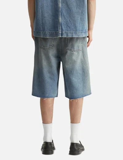 Won Hundred Kayce 80s Light Blue Shorts In Blue