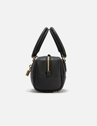 Loewe Womens Black Amazona 23 Cropped Leather Shoulder Bag