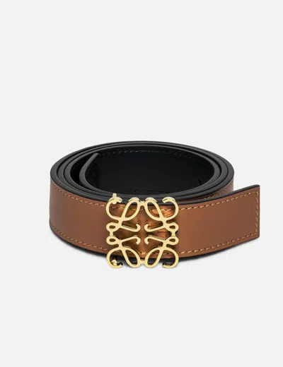 Loewe Anagram Reversible Leather Belt