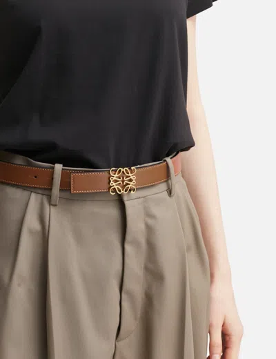 Loewe Anagram Reversible Leather Belt