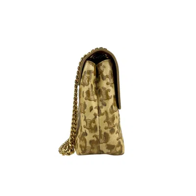 Pre-owned Celine Beige Brown Leather Shoulder Bag ()