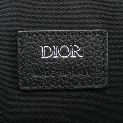 Pre-owned Dior Christian  Beige Navy Handbag Shoulder Bag ()