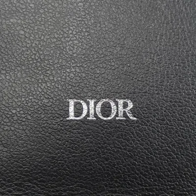 Pre-owned Dior Christian  Black Long Wallet (bi-fold) ()