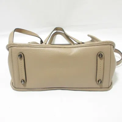 Pre-owned Coach Beige Handbag Shoulder Bag ()