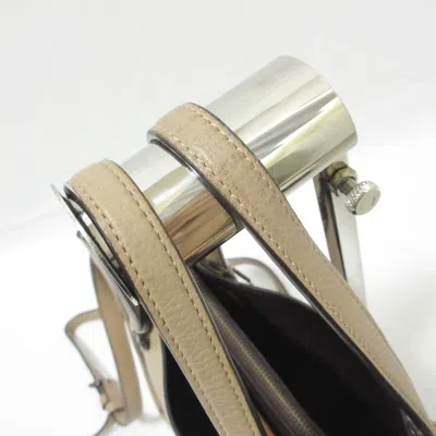 Pre-owned Coach Beige Handbag Shoulder Bag ()