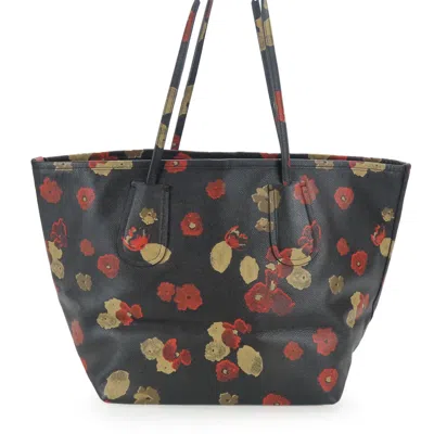 Pre-owned Coach Black Leather Tote Bag ()