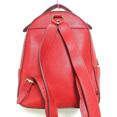 Pre-owned Coach Red Color Backpack ()