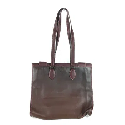 Pre-owned Hermes Brown Amazonia Shoulder Bag Tote Bag ()