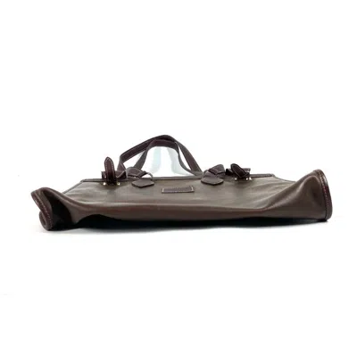 Pre-owned Hermes Brown Amazonia Shoulder Bag Tote Bag ()