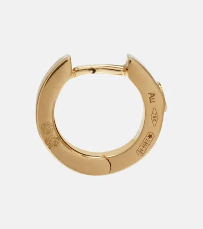 Totême 18kt Gold Hoop Earrings With Diamond
