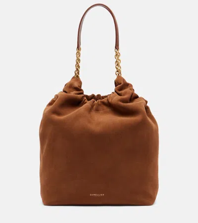 Demellier Miami Suede Shoulder Bag