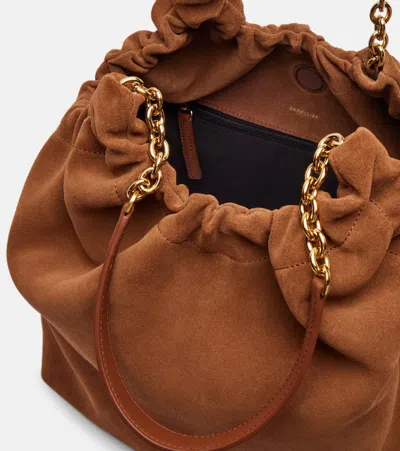 Demellier Miami Suede Shoulder Bag