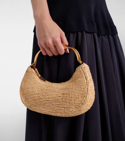 Simkhai Nixi Mini Raffia Tote Bag