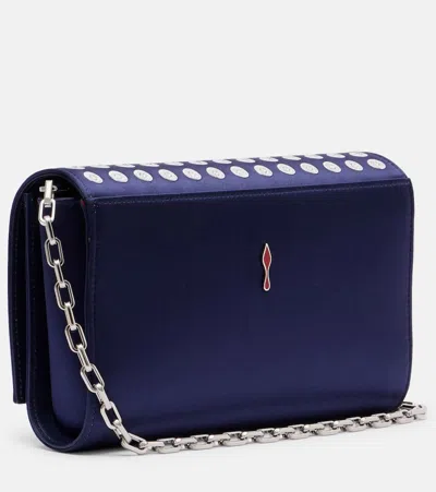 Christian Louboutin Paloma Small Satin Crêpe Clutch